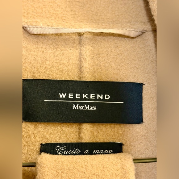 Max Mara Manu 100% Virgin Wool Belted Trench Coat - Picture 9 of 10